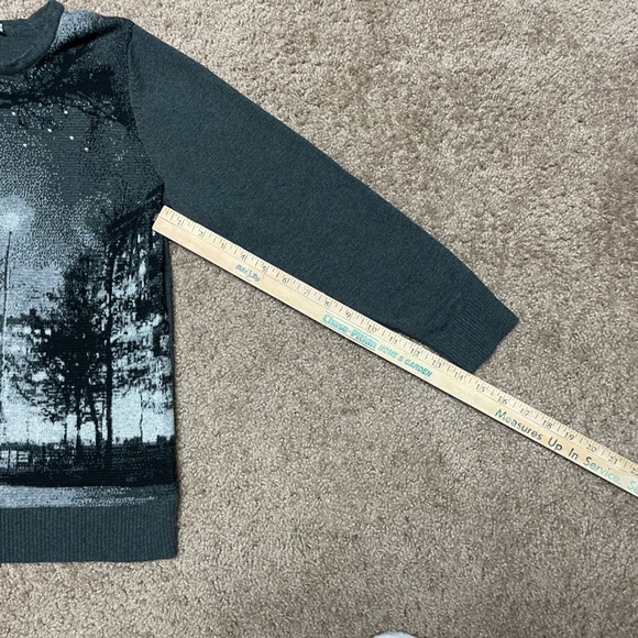 CHRISTOPHER & BANKS ZIP FRONT CARDIGAN. PETITE/LARGE. - Picture 5 of 8